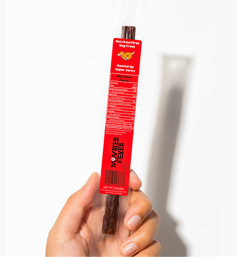 Beefed-Up Super Jerky Treat